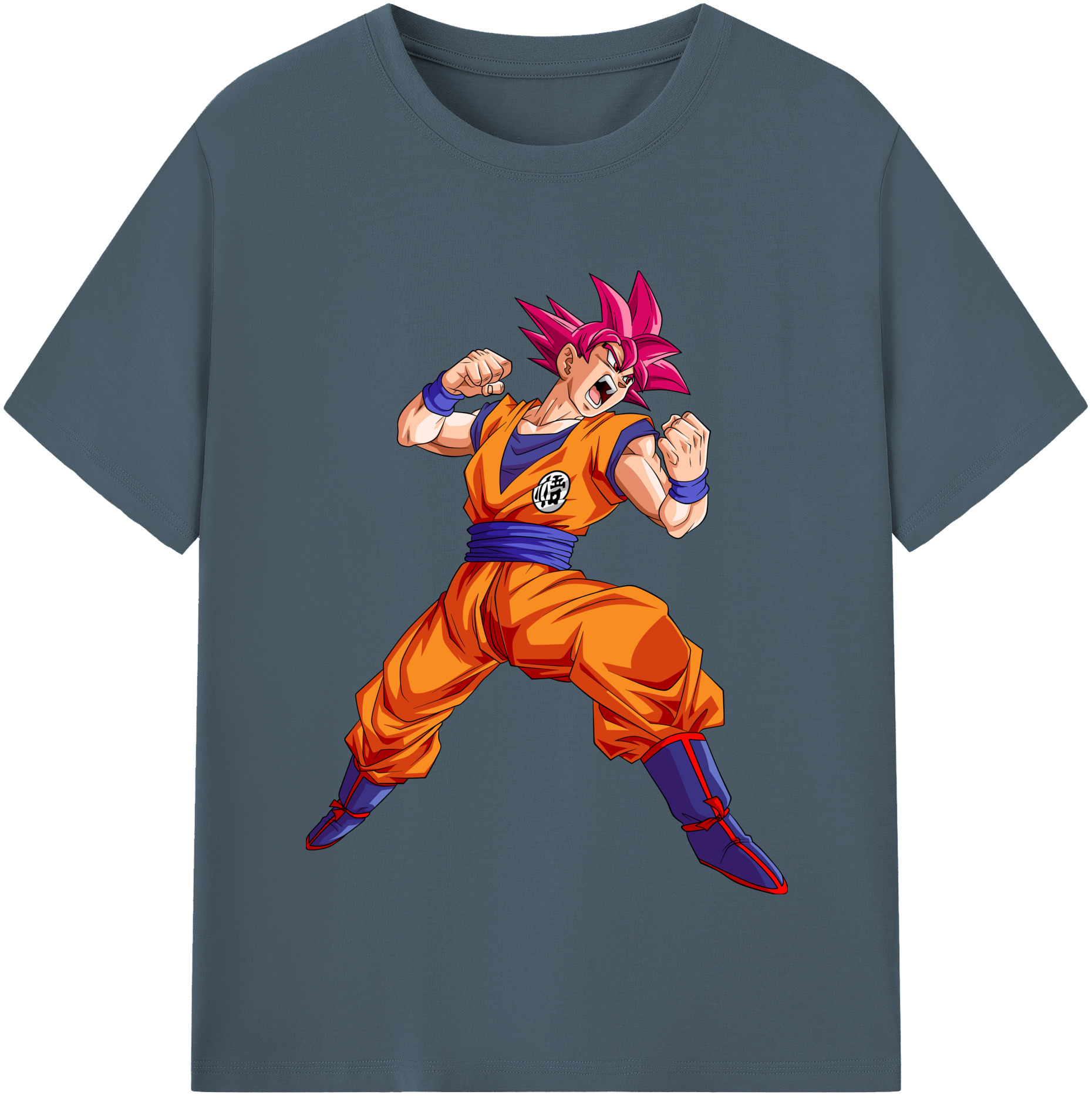 （画像用） ドラゴンボール 孫悟空（そん ごくう）Son Goku カカロット DRAGON BALL Kakarotto 綿100％半袖Tシャツ（フロントプリント）